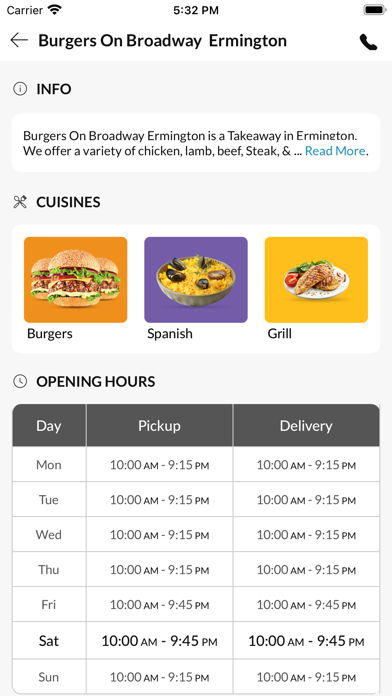 Burgers On Broadway  Ermington Screenshot