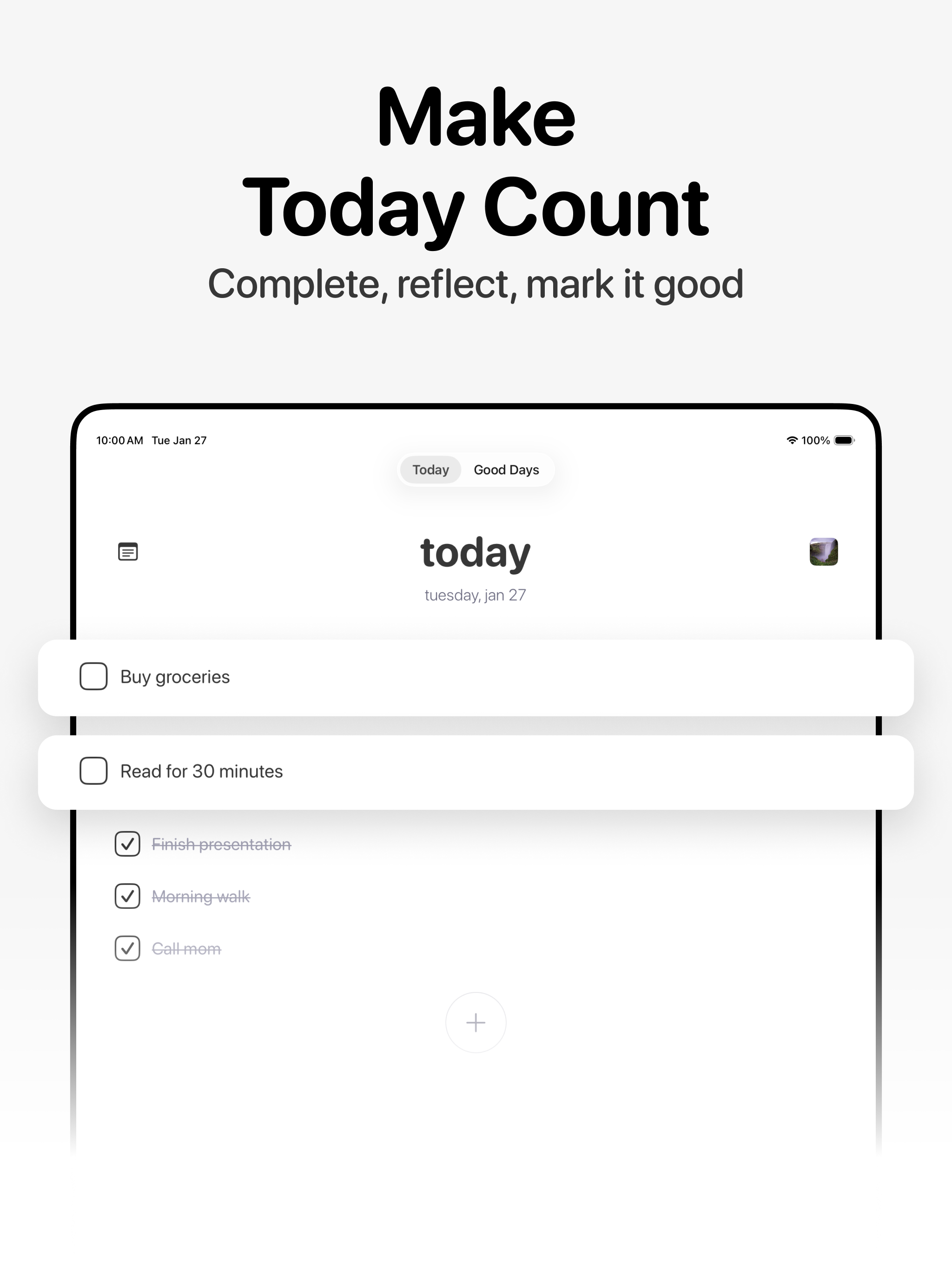 Good Day Tracker