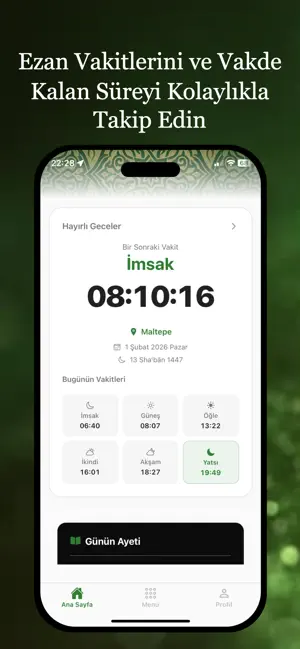 Günlük islam : Namaz Vakitleri screenshot 1