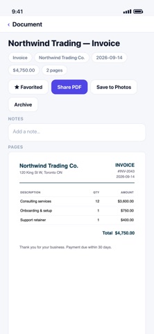 DocKeep - Document Scanner screenshot 3