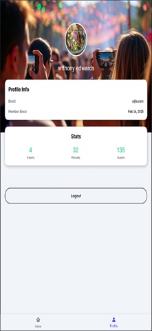 Event Photo Sharing screenshot