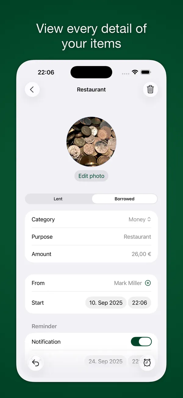 Screenshot #2 pour Borrow