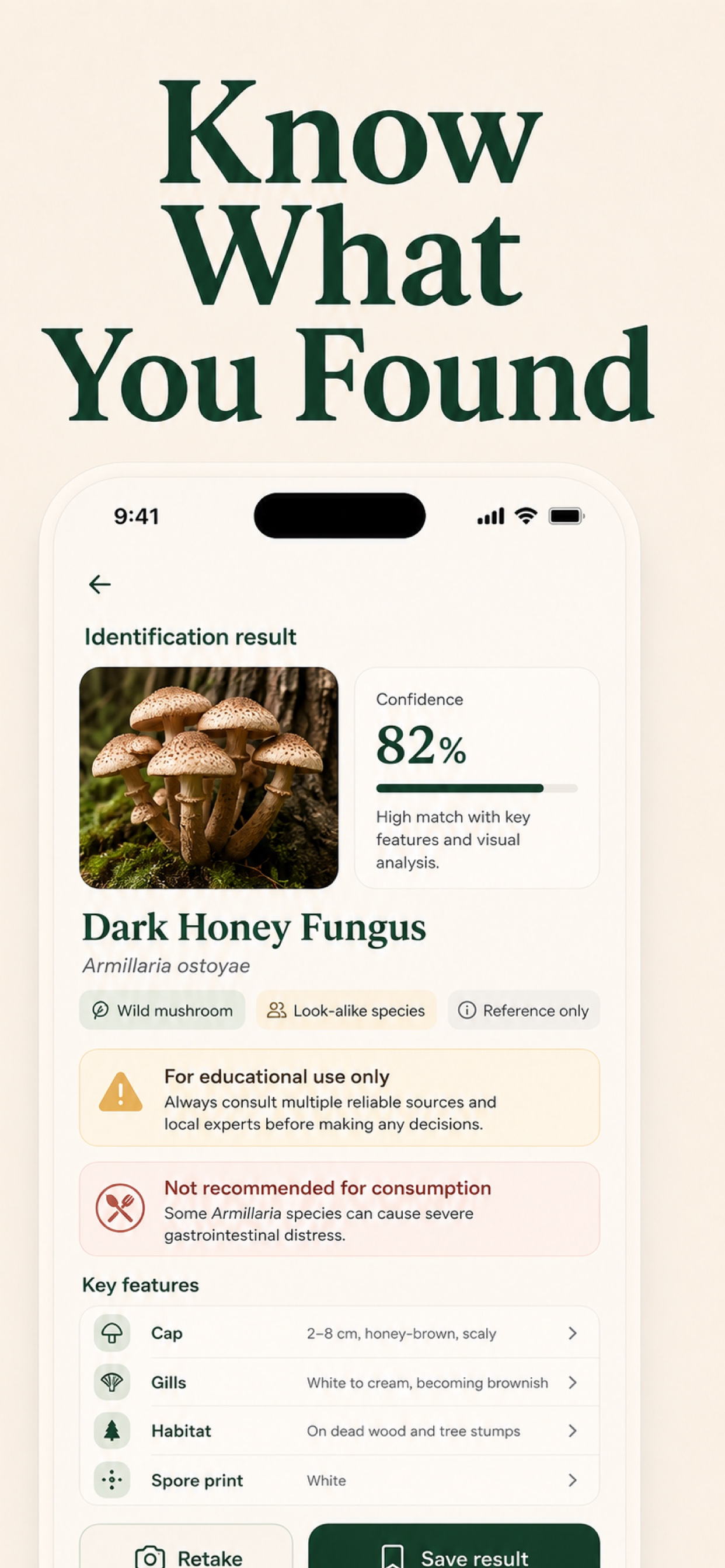Mushroom ID: AI Identifier App