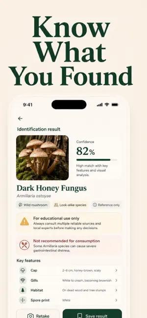 Mushroom ID: AI Identifier App screenshot 1