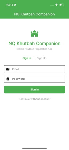 Nq Khutbah Companion screenshot