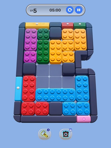 Color Block Puzzle Jam Sort iPad screenshot