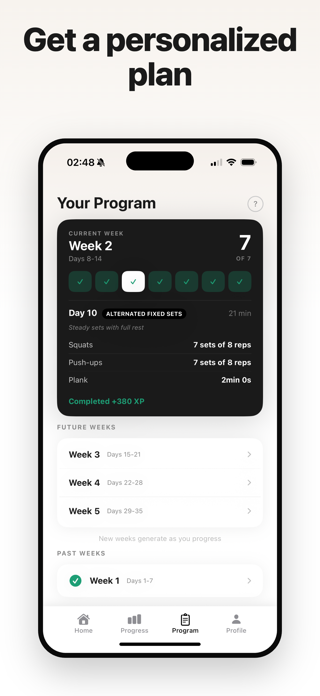 RepStandard - Home Workouts Screenshot 3 of 7