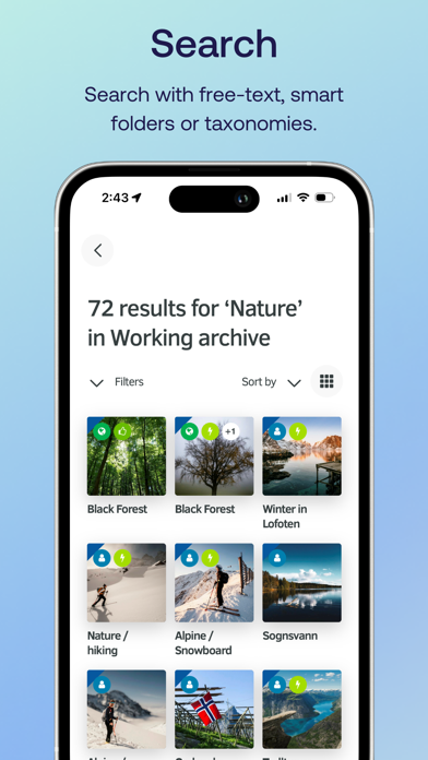Fotoware Mobile Screenshot