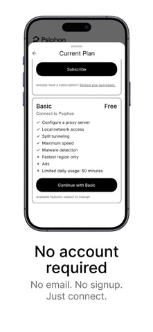 Psiphon VPN: Secure Access screenshot 5