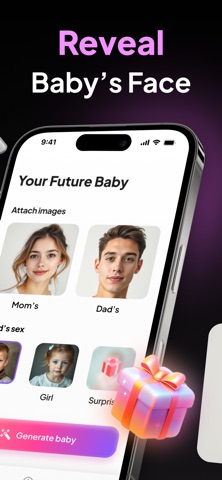 Baby Generator: AI Face Maker. Screenshot 2 of 4