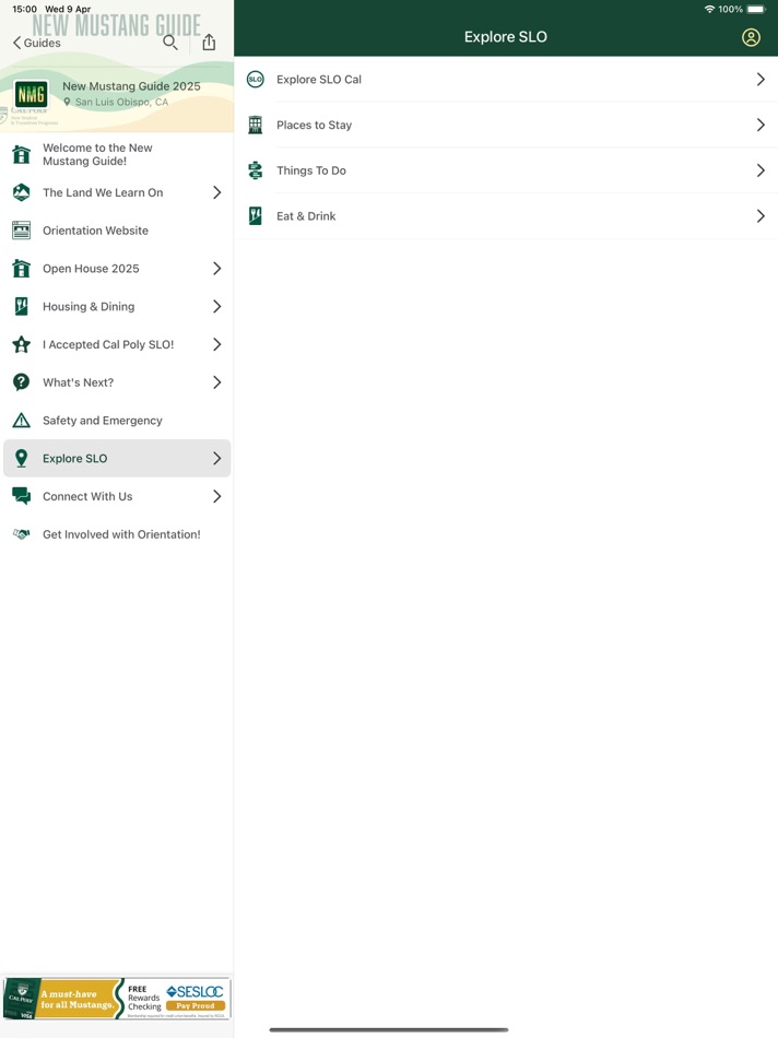 #3. Cal Poly Orientation (iOS) Podle: Cal Poly, San Luis Obispo