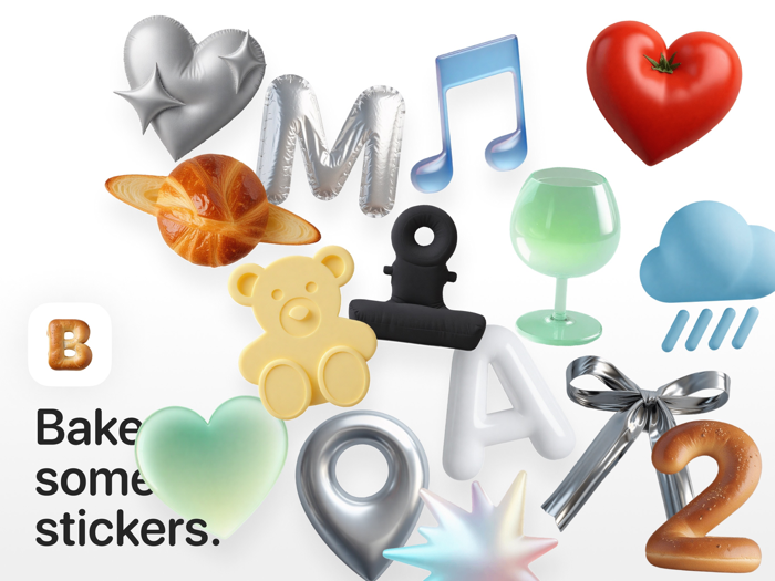 Bake - AI 스티커 만들기  스꾸,다꾸,사꾸 앱