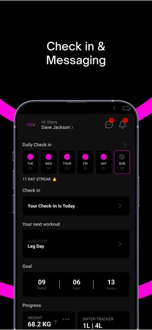 HEV Fitness screenshot 1