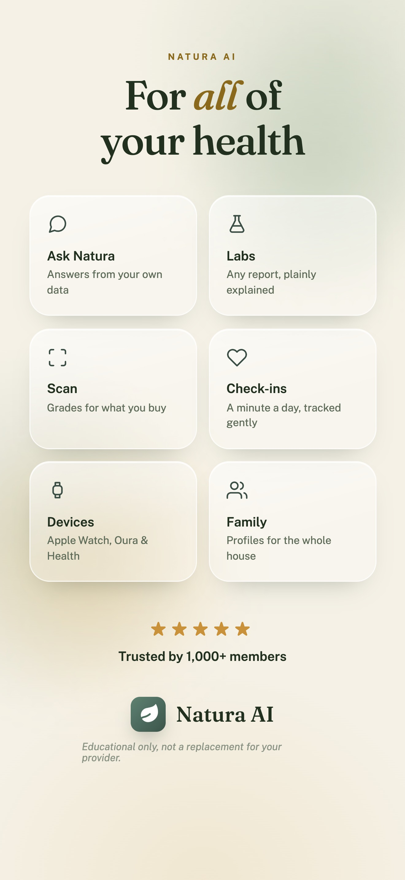Natura AI - Health & Wellness screenshot 8