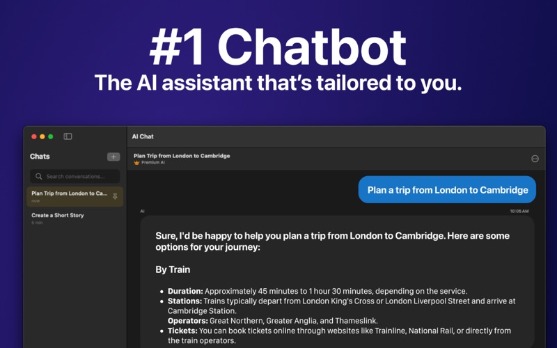 AI Chat: Smart Assistant Bot app screenshot