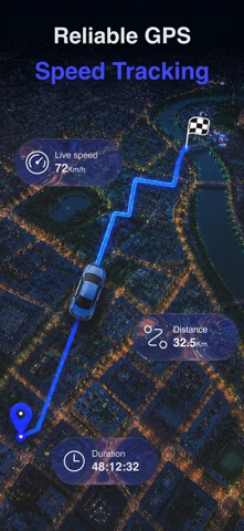 3D Earth Maps: GPS Speedometer Screenshot 8 of 9
