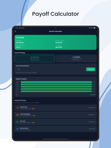 Fintrack - AI Expense Tracker iPad screenshot