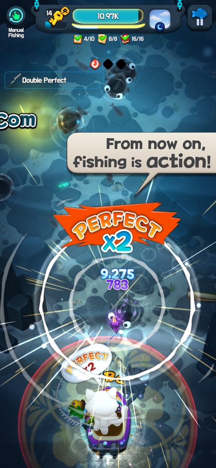 #3. Cat's Fish farm (iOS) Av: JinSeung Park