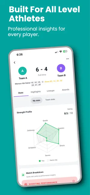 Statbox - Sports Analytics screenshot 4
