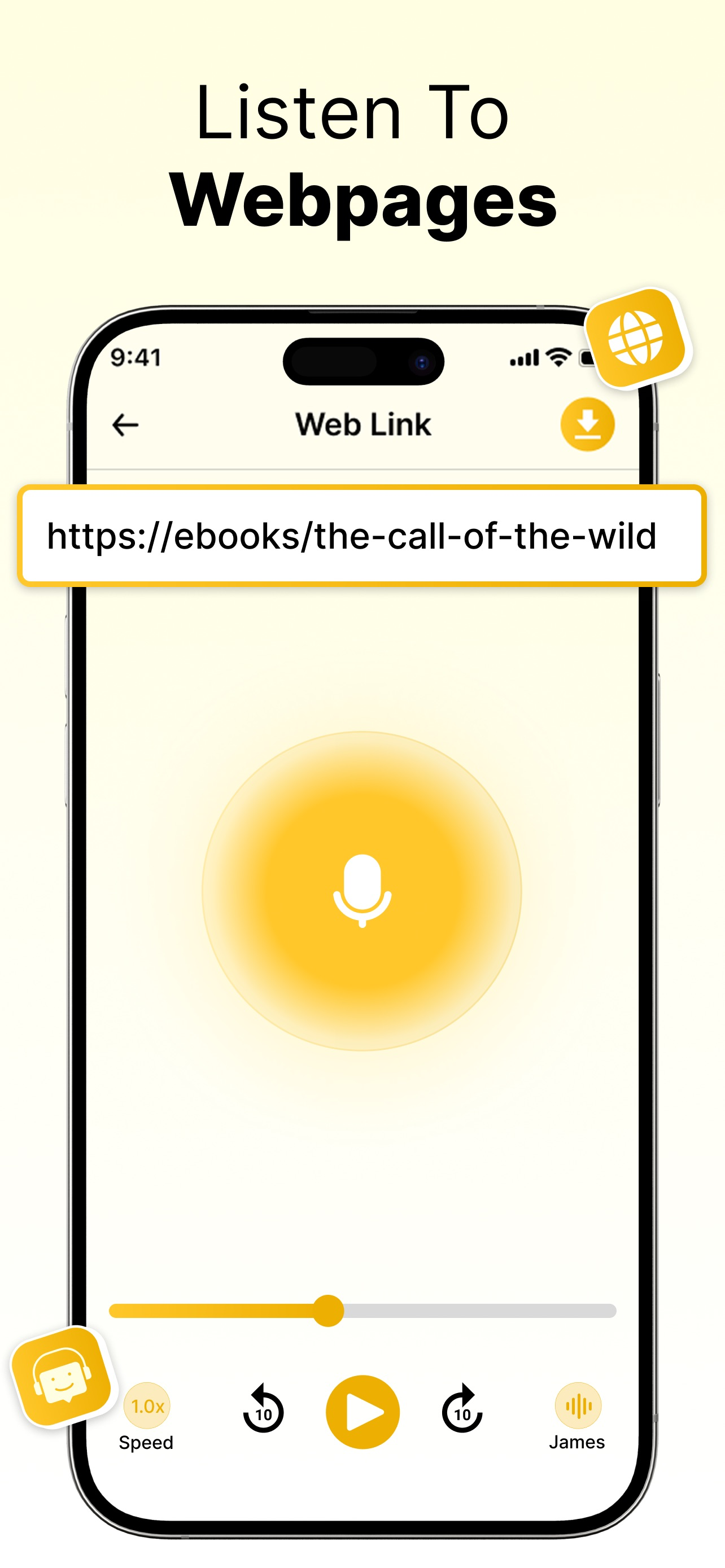 HearText: Text to Speech App