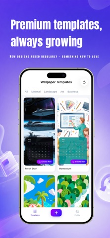 DailyWall – Calendar Wallpaper Screenshot 2 of 6