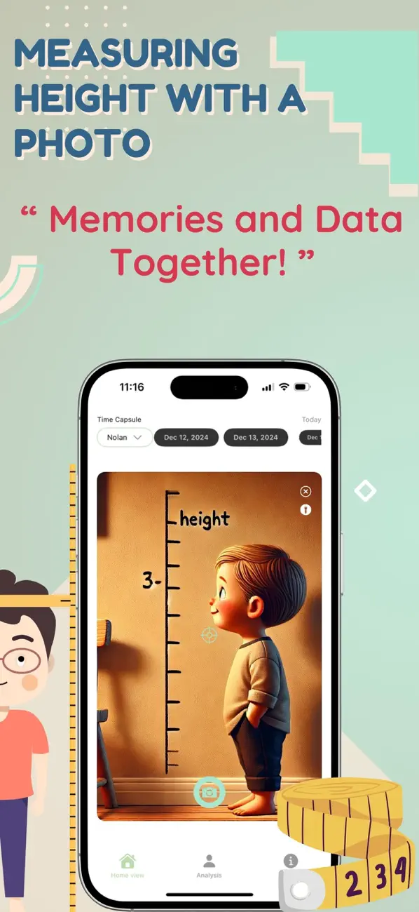 Screenshot #1 pour Baby Grow Measurement: Groobee