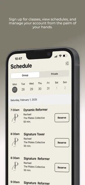 Pilates Collective screenshot 4