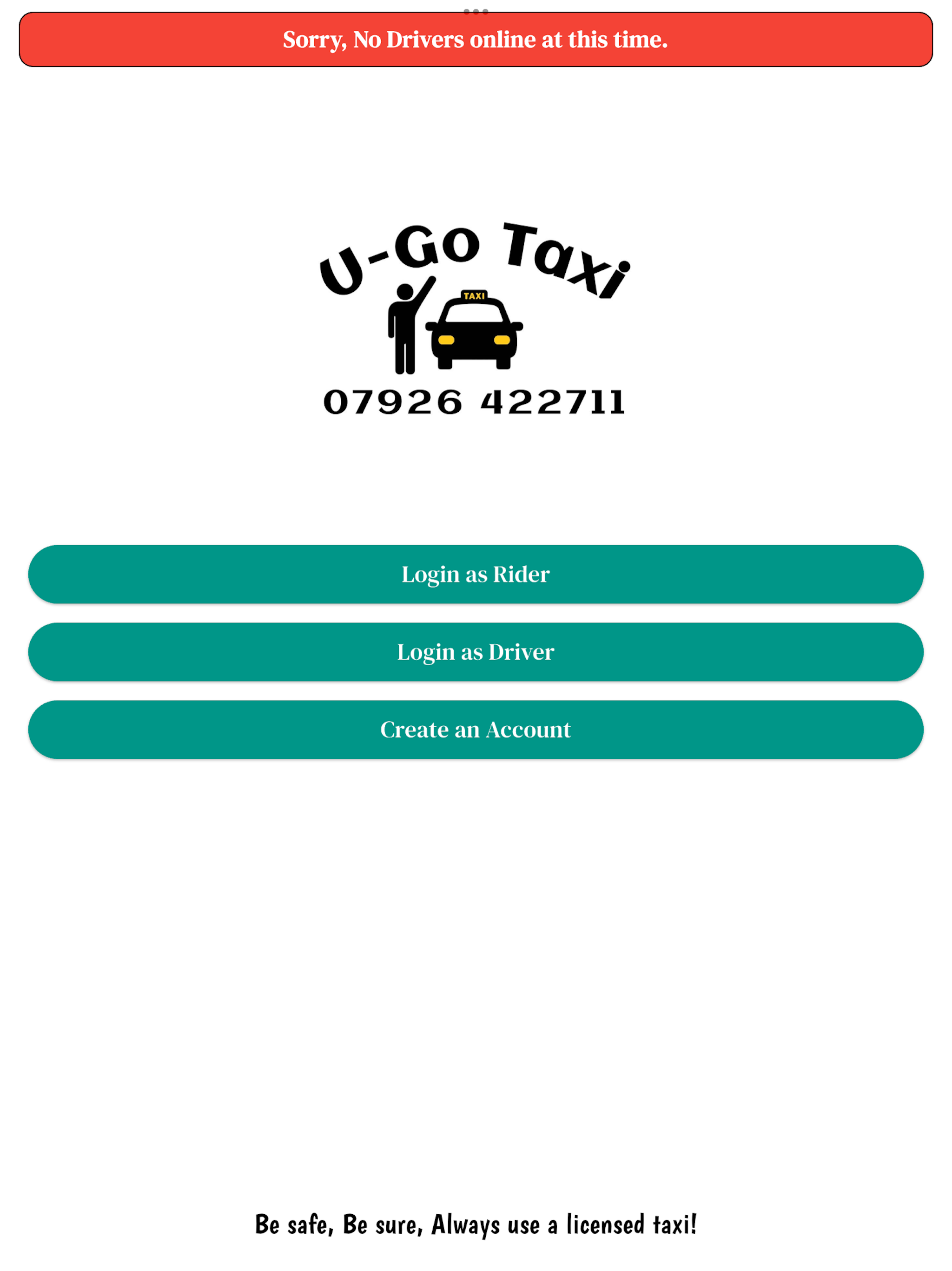 U-Go Taxi (Beverley) screenshot 15
