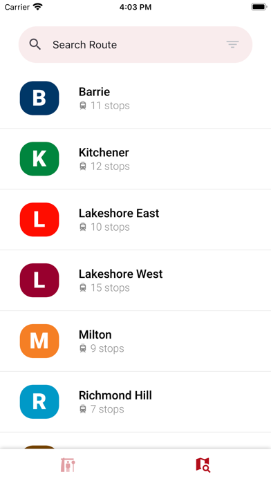 Toronto Transit (TTC, GTA, GO) Screenshot