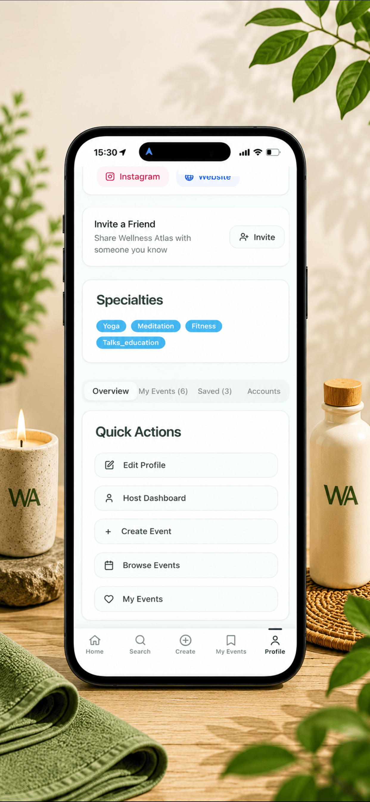Wellness Atlas Events screenshot 7