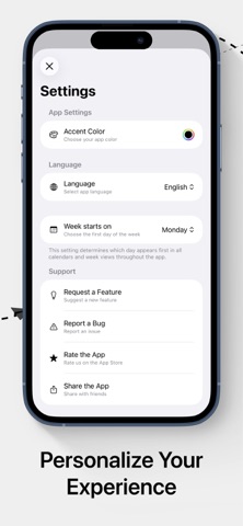 Habit Tracker - Habittr iPhone screenshot