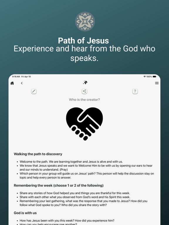 The Path Of Jesus