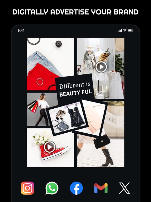 Collage Maker - Photo & Video iPad screenshot 4 - Photo & Video app