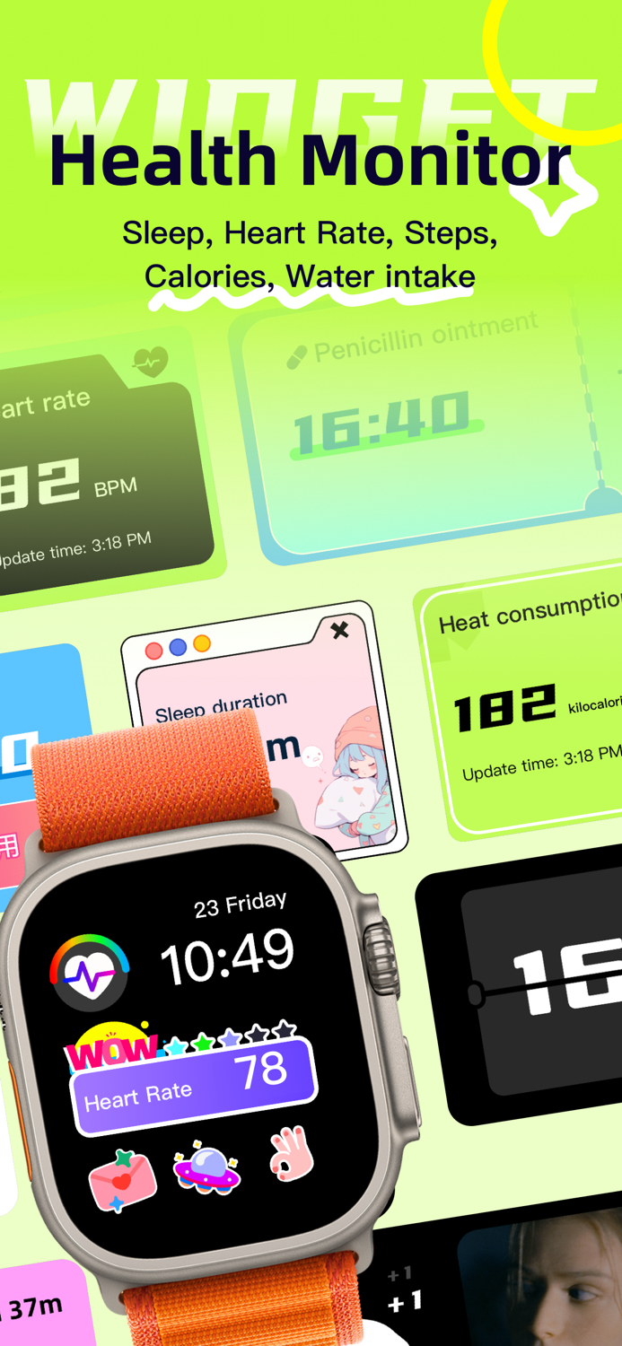 Health Widget - Heart Rate