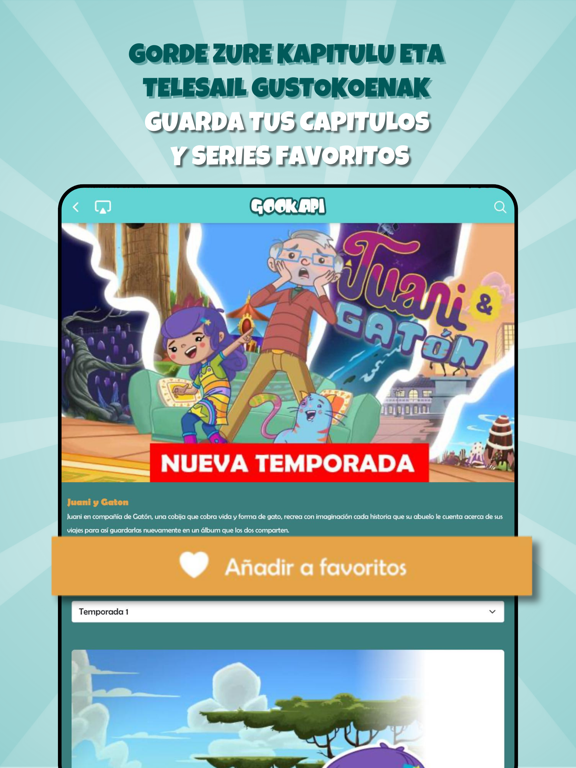 Gookapi - Series infantiles app screenshot 3