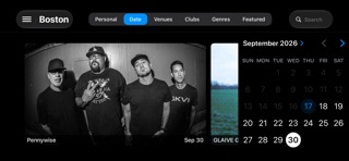 ConcertList - Discover Live Screenshot 3 of 8