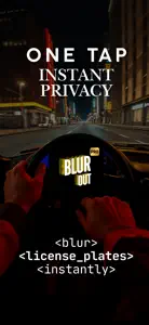 Blur License Plates screenshot #1 for iPhone