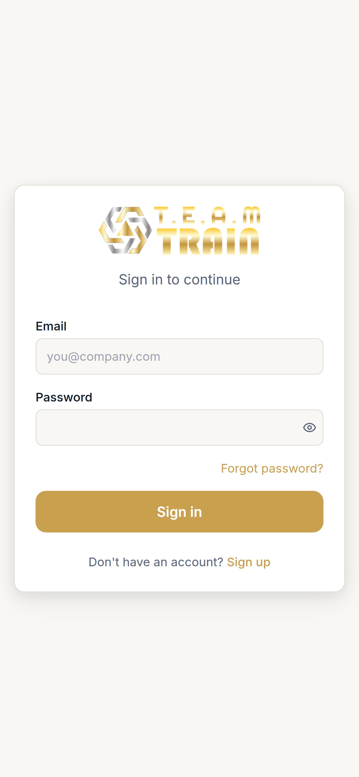 Screenshot 1 of TEAMTrain Mobile