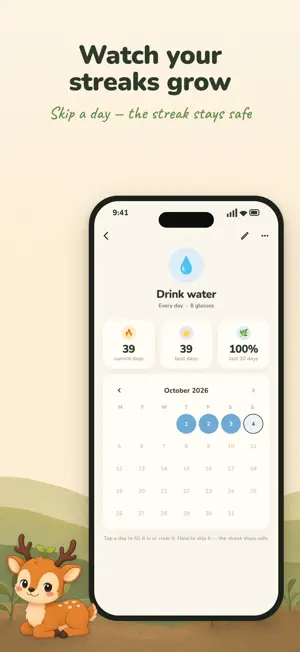 Petite Habits: Gentle Tracker screenshot 4