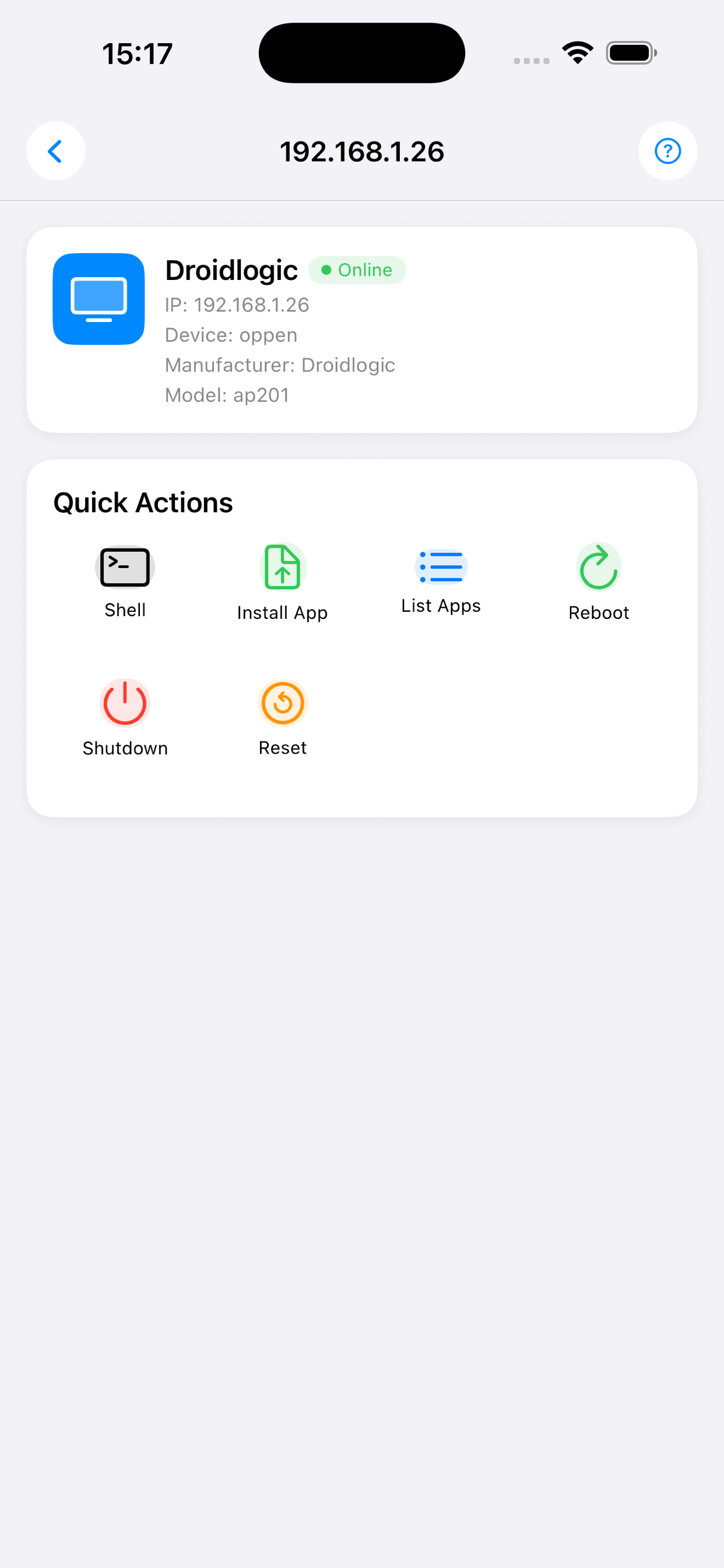 ADB utility screenshot 2