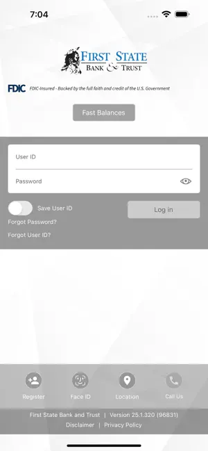 First State KS Mobile Banking screenshot 1