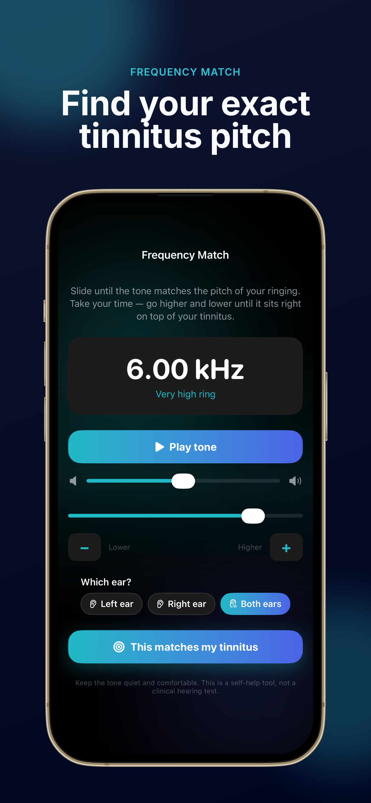 Tinnitus Relief: Auresa screenshot 4