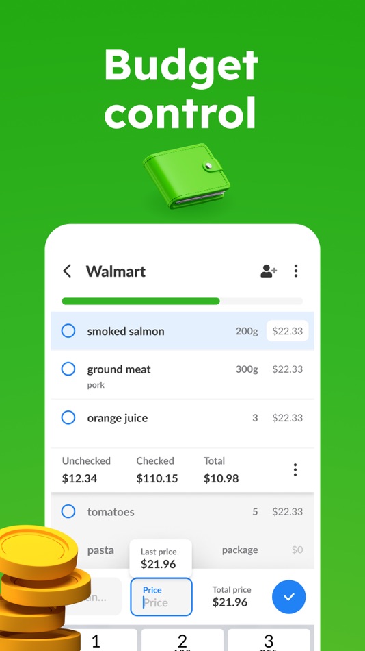 #8. Grocery List - Listonic (iOS) 由: Listonic