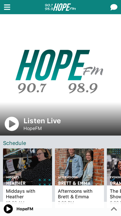 My Hope FM Screenshot