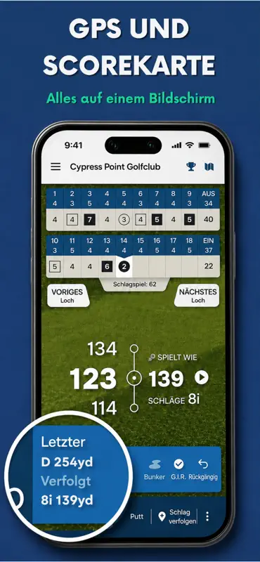 Golf Pad GPS Range Finder screenshot 3 of 9