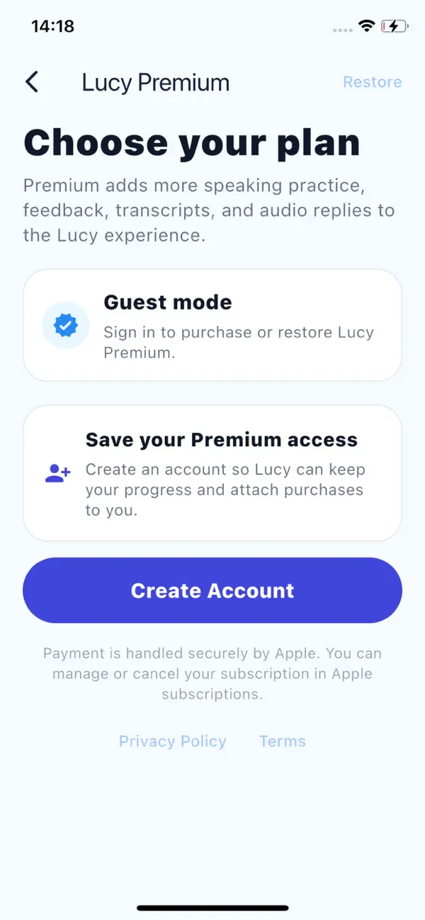 Screenshot #2 pour Lucy English AI