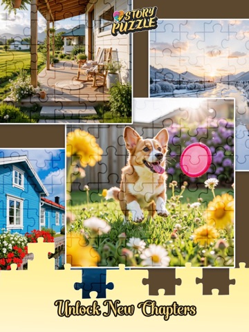 Story Puzzle & Jigsaw Games iPad screenshot