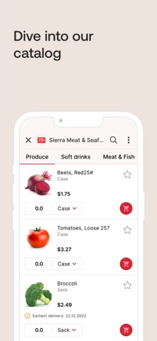 Sierra Meat & Seafood screenshot