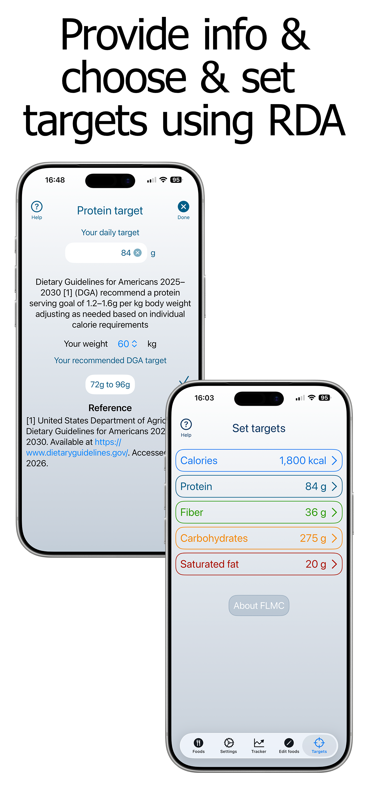 Macros Counter and Tracker
