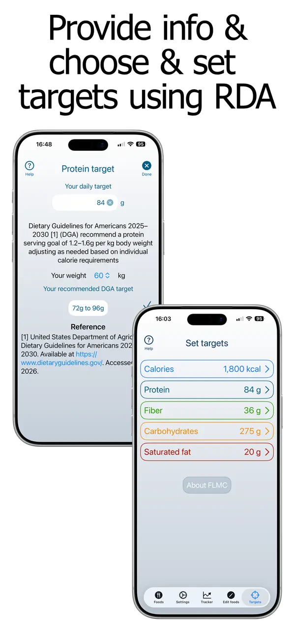 Screenshot #1 pour Macros Counter and Tracker